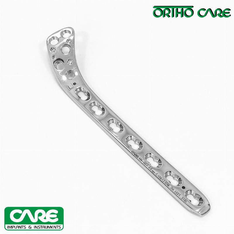 Пластина стегнова проксимальна з кутовою стабільністю під гвинти Ø 4,5/5,0 мм ІІ типу - права